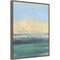Soul Of The Ocean No. 1 by Bronwyn Baker 18-in. W x 24-in. H. Canvas Wall Art Print Framed in Grey